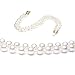 Double Strand 7-7.5 Inches 5.5-6mm White Freshwater Cultured Pearl Bracelet