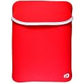 Kroo Reversible Sleeve for Netbooks - Black/ Red (ND09MDKR)