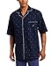 Nautica Men's Woven J-Class Camp Pajama Shirt