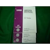 1998 Service Manual Chevrolet Geo Tracker (Volumes 1-3) by General Motors