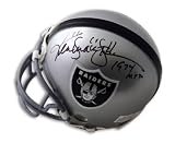 Ken Stabler Oakland Raiders Mini Helmet Inscribed "Snake" & "1974 MVP" Autographed - Autographed NFL Mini Helmets