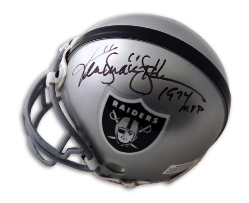 Ken Stabler Oakland Raiders Mini Helmet Inscribed 