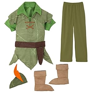 Disney Peter Pan Costume Collection for Boys - Size 4 - New