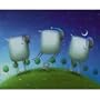 Art Poster Print - Insomniac Sheep - Artist: Rob Scotten - Poster Size: 10 X 8 inches