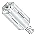 5/16" OD Hex Standoffs (Male-Female) / 6-32 x 1" / Aluminum/Outer Diameter: 5/16" / Thread Size: 6-32 / Length: 1" (Carton: 1,000 pcs)
