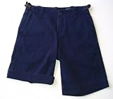 Polo Ralph Lauren Boys Navy Flat Front Cotton Shorts