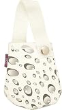 Black & White Universal Mobile Cell Phones Accessory Leather like Case Pouch -- Bubbles from Eamee, 023