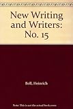 New writing and writers. 15
