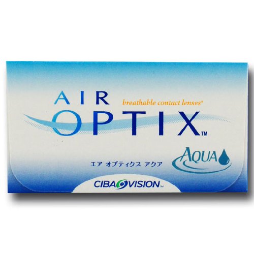 Ciba Vision Air Optix Aqua Monatslinsen weich, 6 Stück / BC 8.6 mm / DIA 14.2 / -2,00 Dioptrien