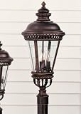 Murray Feiss Castle 28 1/4 High Outdoor Post Light