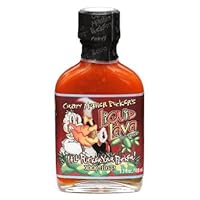 Crazy Mother Pucker's Liquid Lava Hot Sauce XXX-Hot