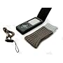 4G BLACK FLIP CASE & FREE GREY SOCK COVER FOR NEW APPLE iPOD NANO 4TH GENERATION + EXCLUSIVE NEW BLACK NECK STRAP