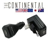 Incipio Technologies TK-200 The Continental USB International AC Charger + Car Charger