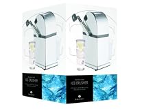 Bar Craft Rotary Action Acrylic Ice Crusher, Gift Boxed