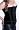 Victorian Black Longline Soft Velvet Back Lacing Steel Boning Overbust Corset Dress, 34