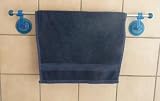 Saugnapf Handtuchhalter Badezimmer Bad Handtuch Halter Stange Saugnäpfe Neu