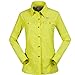 OLUOLIN Women's Outdoor Lightweight Waterproof Quick Dry Long And Short Sleeve Shirt