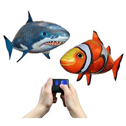 Remote Control RC Inflatable Balloon Flying Fish Like Air Swimmers