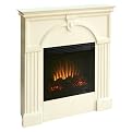 Mallory Electric Fireplace - Antique White