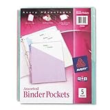IMAGE OF Avery Binder Pockets, Acid Free, Pack of 5 (75254)