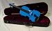 Crystalcello MV470DBL 4/4 Size Violin with Carrying Case + Accessories - Dark Blue Color