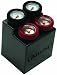 GrillPro 11381 4-Piece Min Meat Thermometers with Bezel