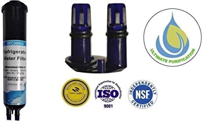 1 Pack - Ultimate Purification Water Filter to Replace Whirlpool, PUR, Kenmore, Sears, 4396710, 4396710B, 4396710P, 4396710T, 4396711B, 4396841, 4396841B, 4396841P, 4396841T, 4396842B, 4396842, 46-9020, 46-9020P, 46-9030, 46-9030P, 4609020000, 4609030000, 469020, 469020P, 469030, 469030P, W10121145, W10121146, W10177635, W10186667, W10193691, W10193691T, 8212650, 95357630, AP3710633, AP3866834, F3WP6M1, FILTER3, FILTER3C, P1KB1, P1KB2, P1RFKB1, P1RFKB2, P1RFWB2, P1RFWG2, P1WB2, P1WB2L, P1WG2, P1WG2L, P2RFWG2, P2WG2, P2WG2L, PB-SS, PBSS, PS971185, PS986832, RWFFRSXS, T1KB1, T1KB2, T1RFKB1, T1RFKB2, T1RFWB2, T1RFWG2, T1WB2, T1WB2L, T1WG2, T1WG2L, T2RFWG2, T2WG2, T2WG2L, 2260515, 2260538, 2305222, 2305267, 2313412, 2260518B, 2260518W