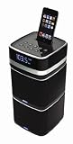 Produkt-Bild: Logic3 WIS019K i-Station Tower Soundsystem mit Radiowecker