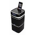 Logic3 WIS019K i-Station Tower Soundsystem mit Radiowecker