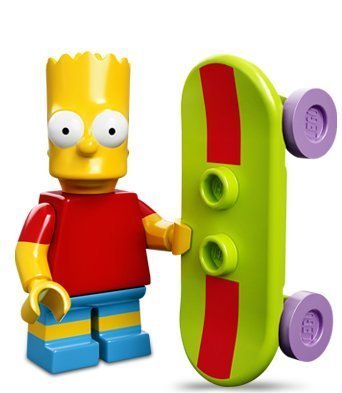 Lego 71005 The Simpsons Series Bart Simpson Character Minifigures