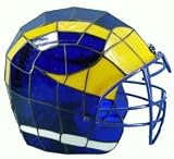 Michigan Wolverines Glass Helmet Lamp