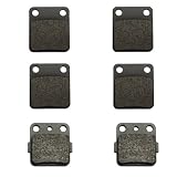 2001 Yamaha YFZ 350 Banshee Kevlar Carbon Front & Rear Brake Pads