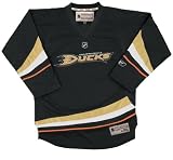 NHL Youth Anaheim Ducks Team Color Replica Jersey - R58Hwbyy (Black, Small/Medium)