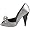Georgina Goodman Women's Fia Satin Pump,Grey,39 EU (US Women's 9 M)