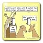 Rich Diesslins Funny Animals Cartoons - Bambis Father In Search of the Real Killer - Light Switch Covers - double toggle switch