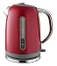Meyer Prestige Deco Cordless Jug Kettle, Red, 1.5 Litre