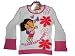 Dora the Explorer süsses Longshirt mit Glitzermotiv - weiß/pink