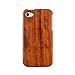 QUAD-G TECH Handmade Walnut Wood Case for iPhone 4 4S