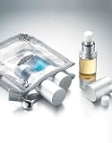 Pitotubes TSA Approved Three Piece (1 oz Bottles) Travel Carry On Cosmetic Mini Bag Kit