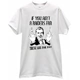 MAN FLIPPING BIRD IF YOU AINT FOR THE RAIDERS THESE ARE FOR YOU T FOOTBALL SHIRT jersey (3x)