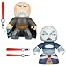 Star Wars Mighty Muggs Count Dooku and Asajj Ventress