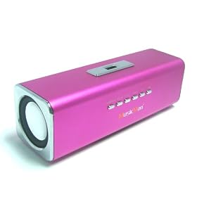 Technaxx - MusicMan MA Soundstation - Haut-parleur st�r�o pour Lecteur mp3/iPod/iPhone - Rose