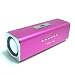 Technaxx - MusicMan MA Soundstation - Haut-parleur st�r�o pour Lecteur mp3/iPod/iPhone - Rose