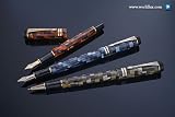 Parker Duofold Checks Amber Fine Point Fountain Pen - 89589