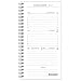 Executive Weekly Pocket Planner Refill, 1 Week/Spread , 3-1/4 x6-1/4
