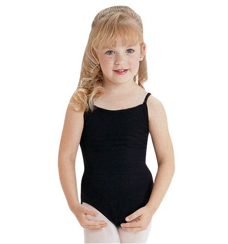 41irT6IbNyL Child Camisole Leotard with Adjustable Straps   D2067