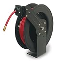Legacy L8611 Heavy-Duty Retractable Air Hose Reel - with 3/8-Inchx50 Rubber Hose