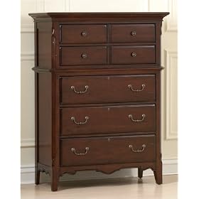 Broyhill 4670-240 Attic Heirlooms - Fireside Cherry Drawer Chest in Cherry