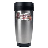 Atlanta Braves MLB Stainless Steel Travel Tumbler -Primary Logo