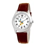 Disney Mens D139S004 Donald Duck Brown Leather